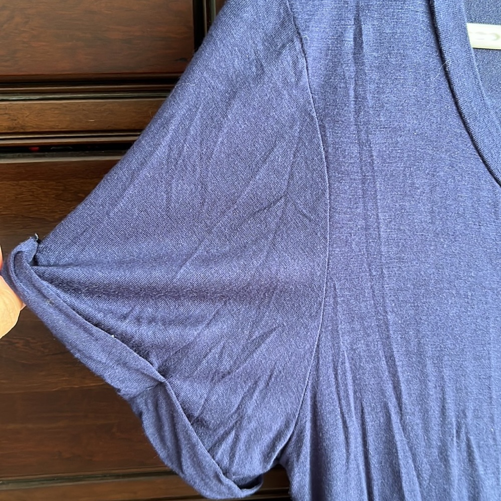 Honey Punch Seaside Mix Material Knit Top - Picture 4 of 11